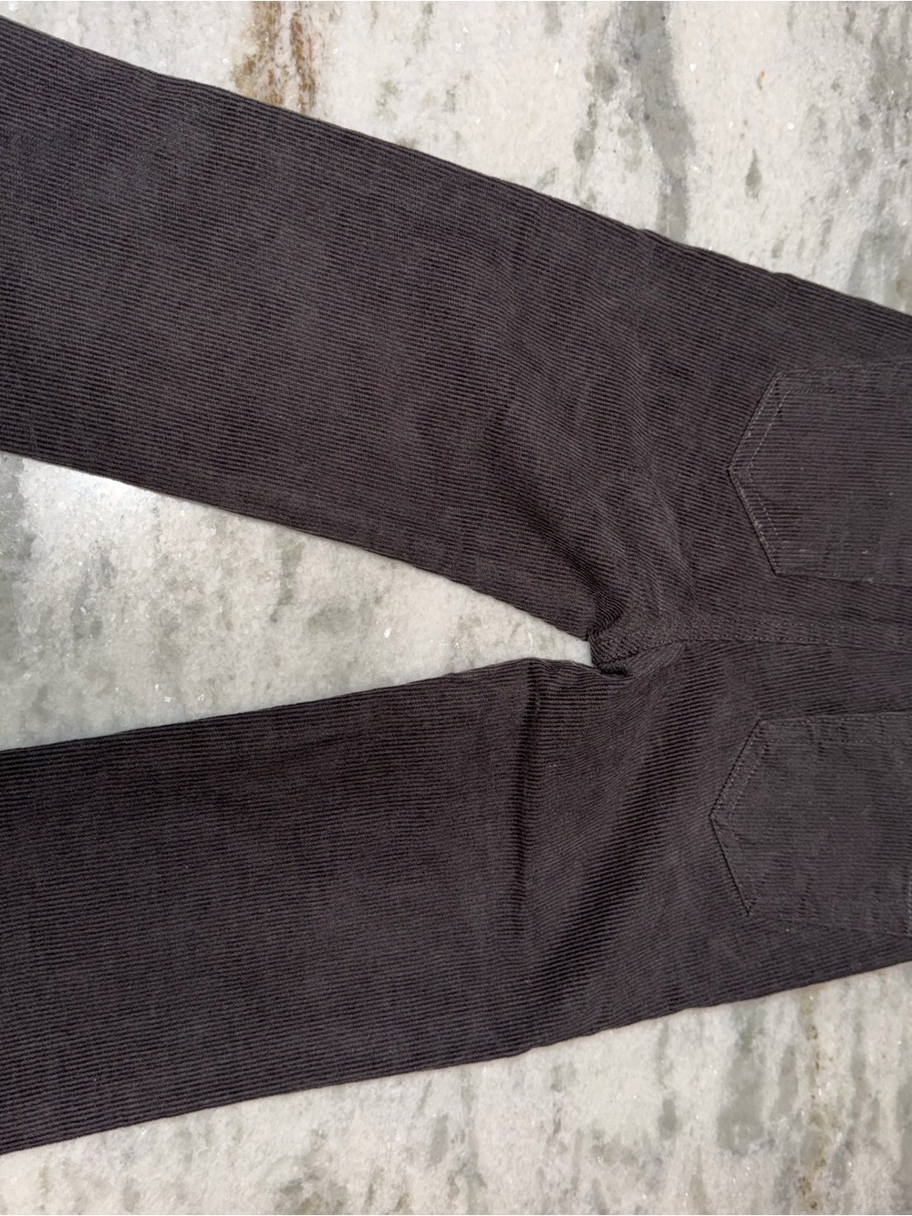 Janie and Jack Charcoal Corduroy Kids Pants - Picture 2 of 4